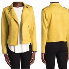 Anthropologie Faux Suede Jacket