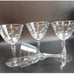 Set of 4 Champagne/Tall Sherbet Libbey Glass Windswept