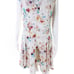 Rebecca Taylor silk cream floral shift Dress 8