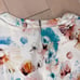 Rebecca Taylor silk cream floral shift Dress 8