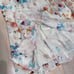 Rebecca Taylor silk cream floral shift Dress 8