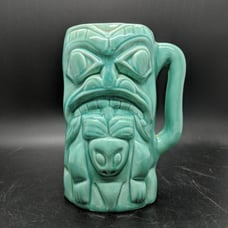 Alaska arts totem Mug vintage