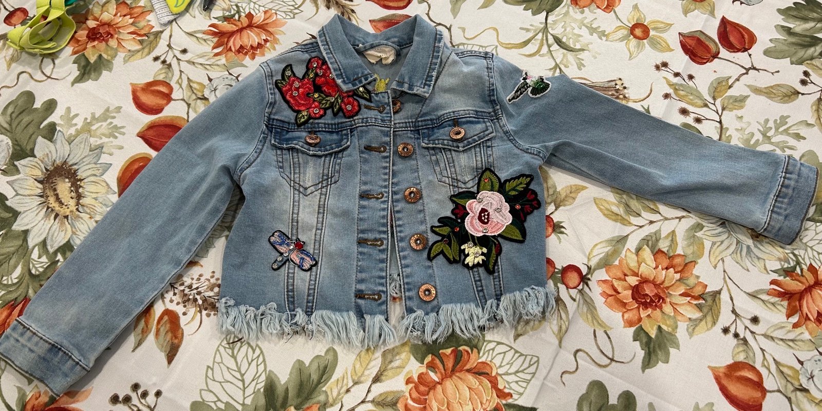 Hannah Banana Jean Jacket Size 4T