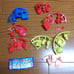 1997 Bandai Doraemon Secret Gadget Erasers, 8 Types