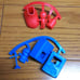 1997 Bandai Doraemon Secret Gadget Erasers, 8 Types