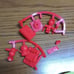 1997 Bandai Doraemon Secret Gadget Erasers, 8 Types