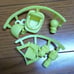 1997 Bandai Doraemon Secret Gadget Erasers, 8 Types