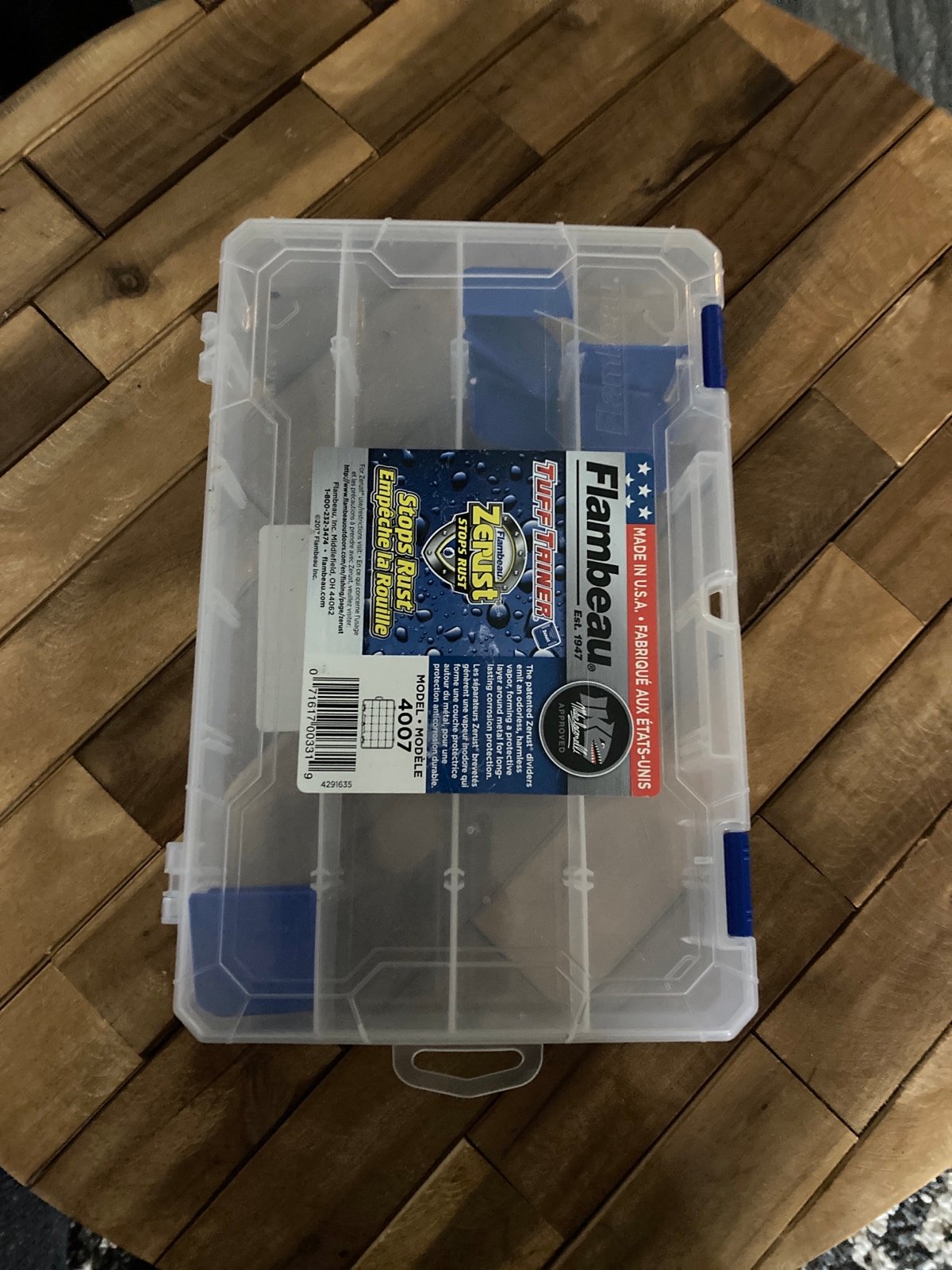 Fishing backpack with box and pliers