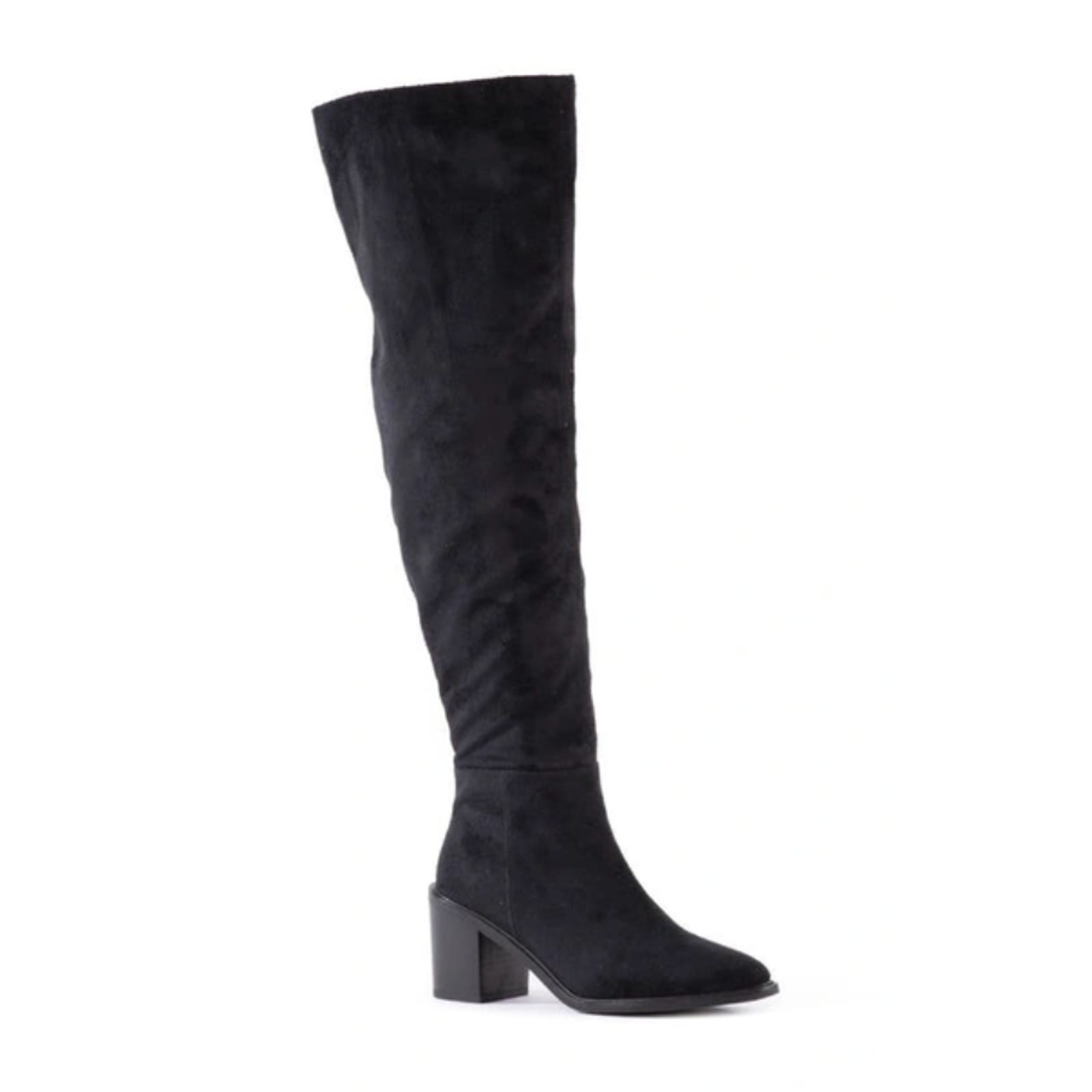 Seychelles Paradise City Over Knee Boots 6.5 NWOT Black OTK Cognac Tan Boho