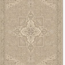 Ruggable Maral Heriz Creme 6 X 9 washable RUG ONLY/*NO PAD