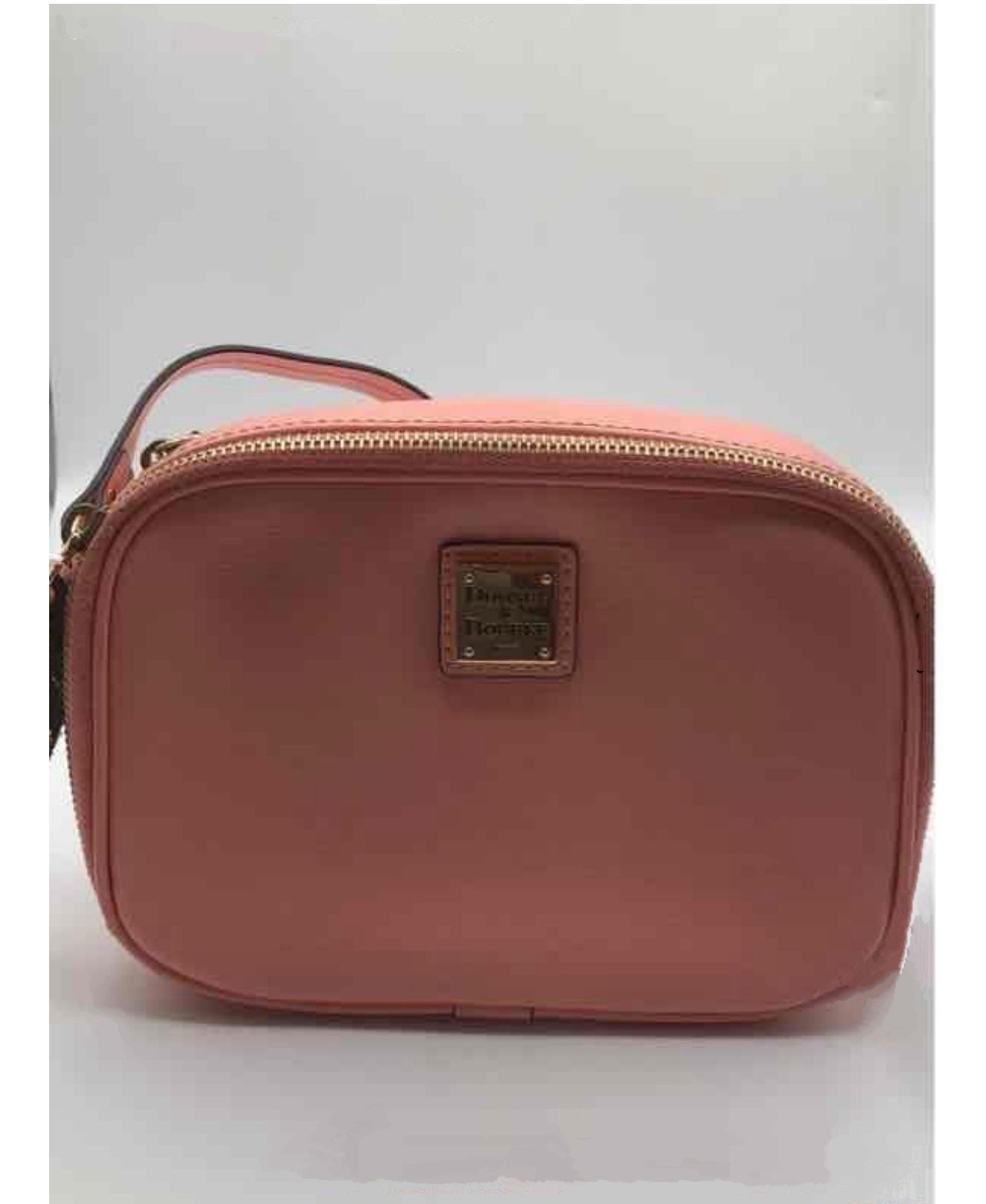 New Dooney and Bourke Saffiano Sawyer Crossbody Pink. W/COA