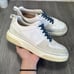 Salvatore Ferragamo Cassina Low Top Men Sneakers Fashion White Size 9.5