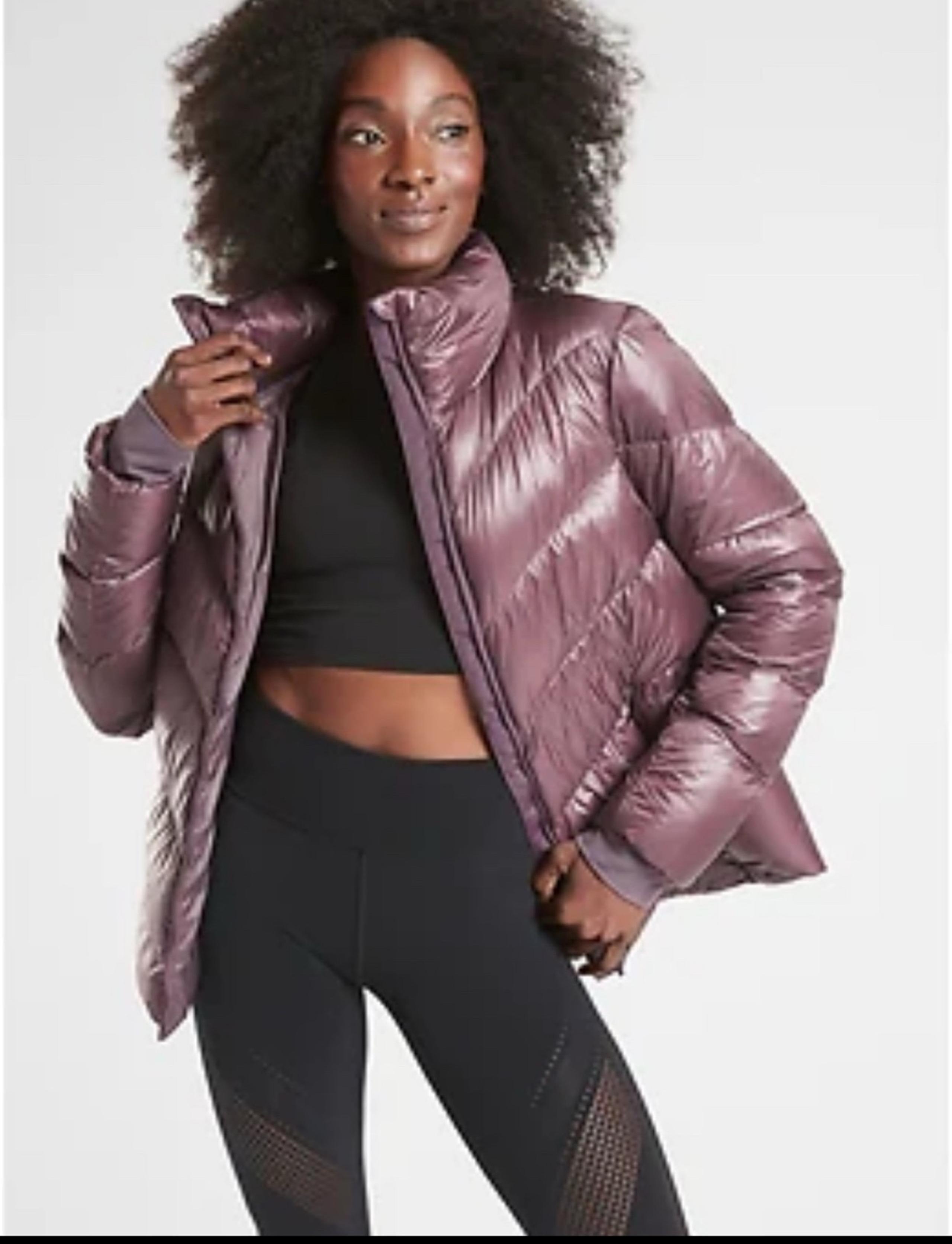 Athleta women’s lofty down jacket size small