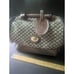 Vintage Diane Von Furstenberg DVF Brown Duffle Weekender Bag Makeup 14” Long