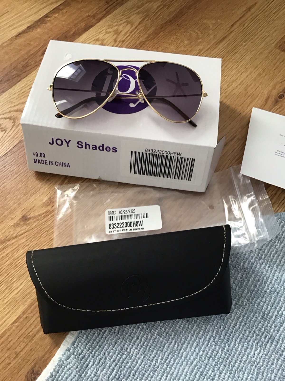 Joy mangano sunglasses, aviator, new from hsn, joy shades