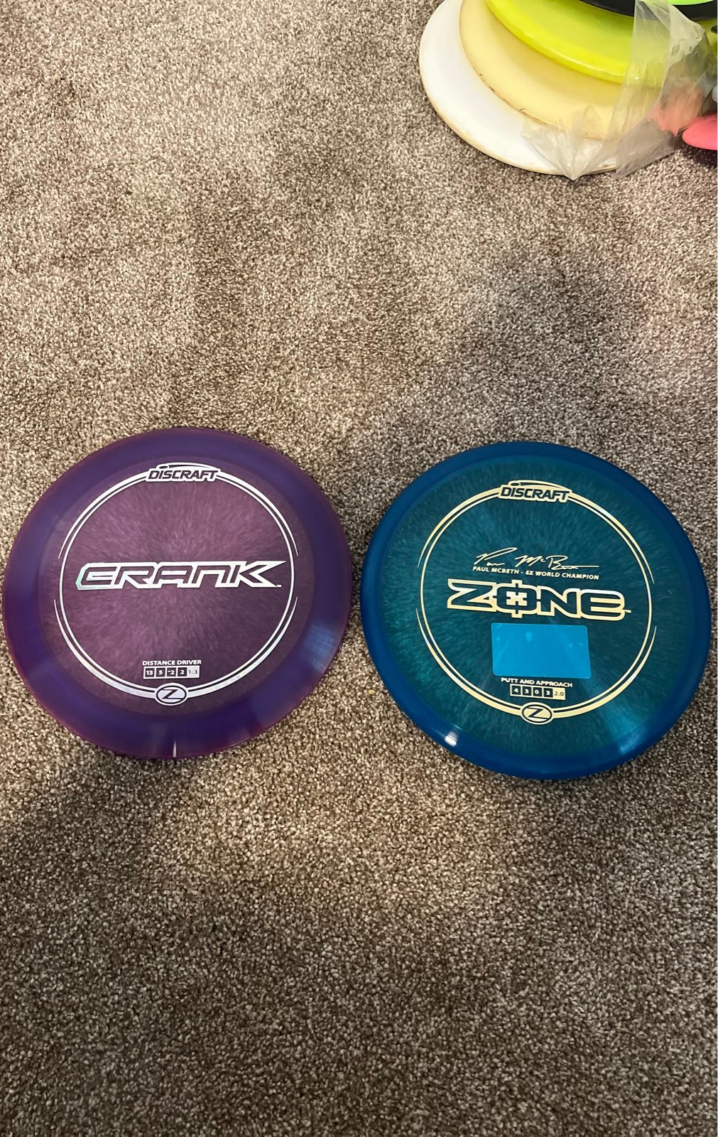 Disc golf discs