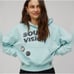 Daydreamer LA Sound And Vision Patch Pocket Graphic Hoodie Size Small