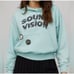 Daydreamer LA Sound And Vision Patch Pocket Graphic Hoodie Size Small