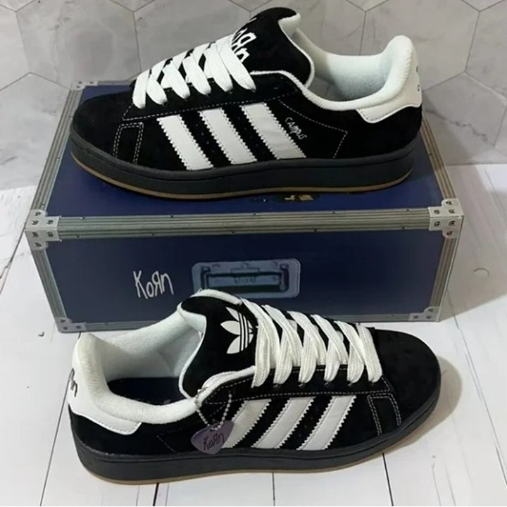 adidas Korn x Campus 00s Black Gum EU 41=Male US 8=Women's US 9 fashion shoes