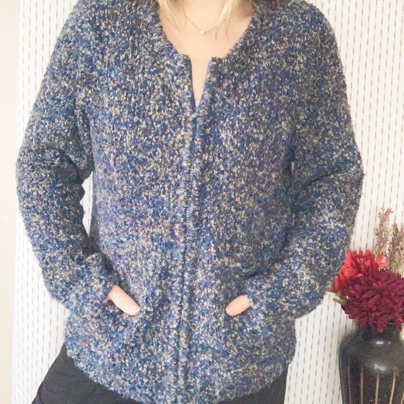 Goodclothes | Sweater Zip Up Faux Fur