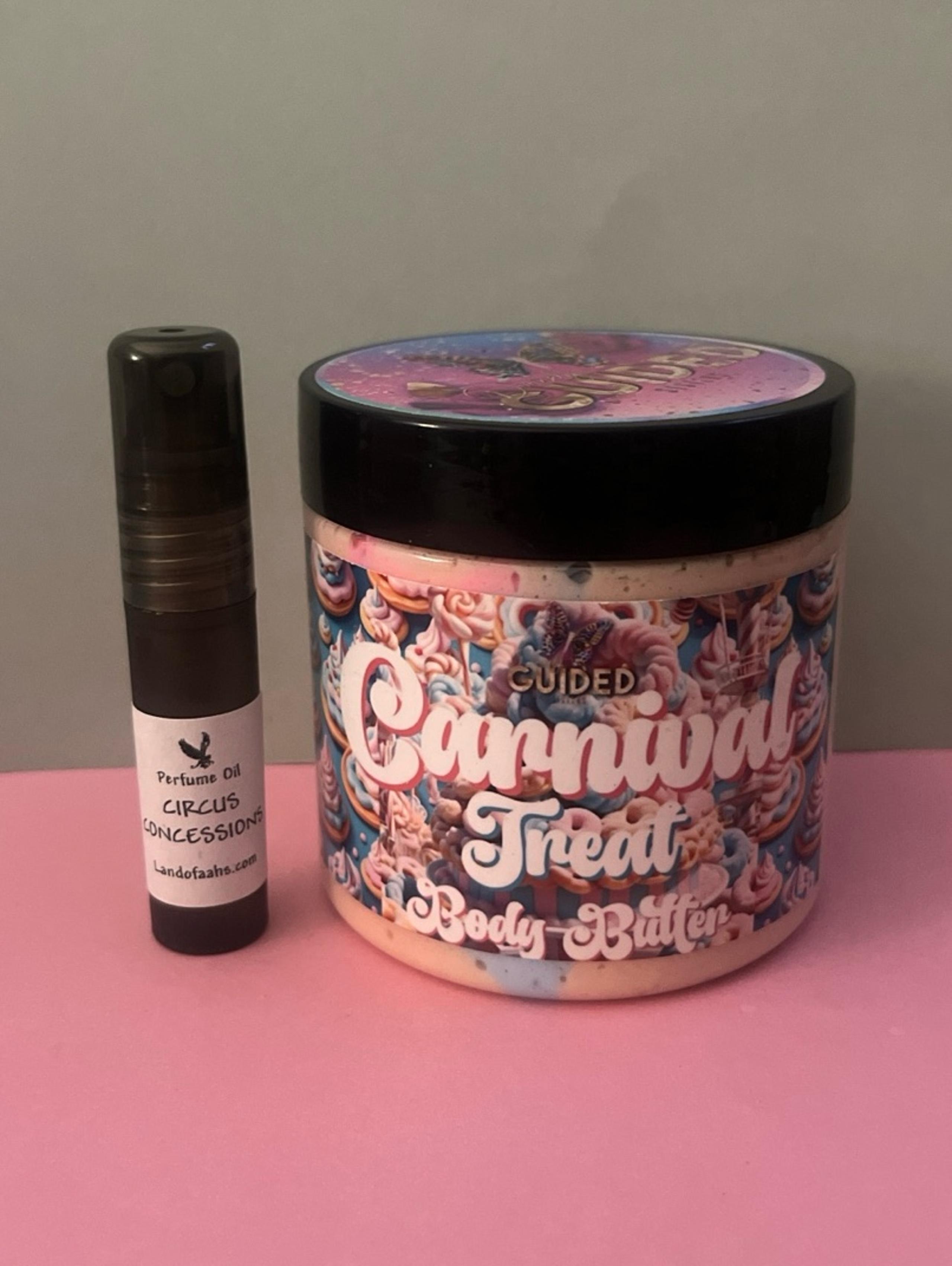 Indie carnival/circus skincare set
