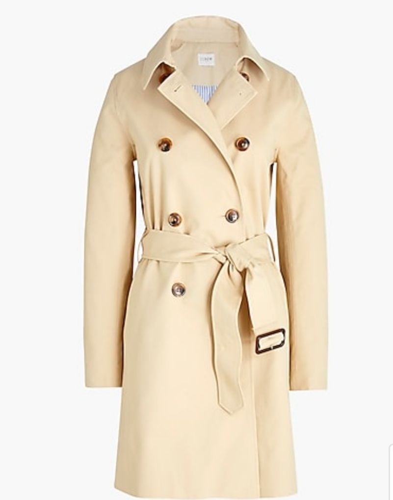 J.crew Classic Trench Coat