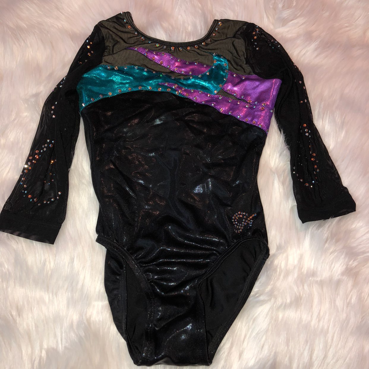 Gorgeous GK Bling Leotard Child Large