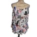 Lovers & Friends x Revolve off-the-shoulder Floral Boho shift Coverup Size Small