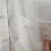 Burberry London white long sleeve button down French cuff shirt 18.5 neck