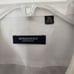 Burberry London white long sleeve button down French cuff shirt 18.5 neck