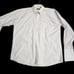 Burberry London white long sleeve button down French cuff shirt 18.5 neck
