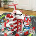 Kids Airplane Toys Race Track Car Toys Transport Plane Adventure Car Toys Garage