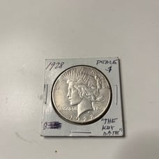 1928 PEACE DOLLARS