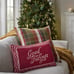 Threshold Studio McGee Woven Good Tidings Lumbar Throw Pillow Christmas 2024
