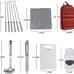 Camping Cookware Storage Bag - Camping Cooking Utensils Set Bag Camping Tool