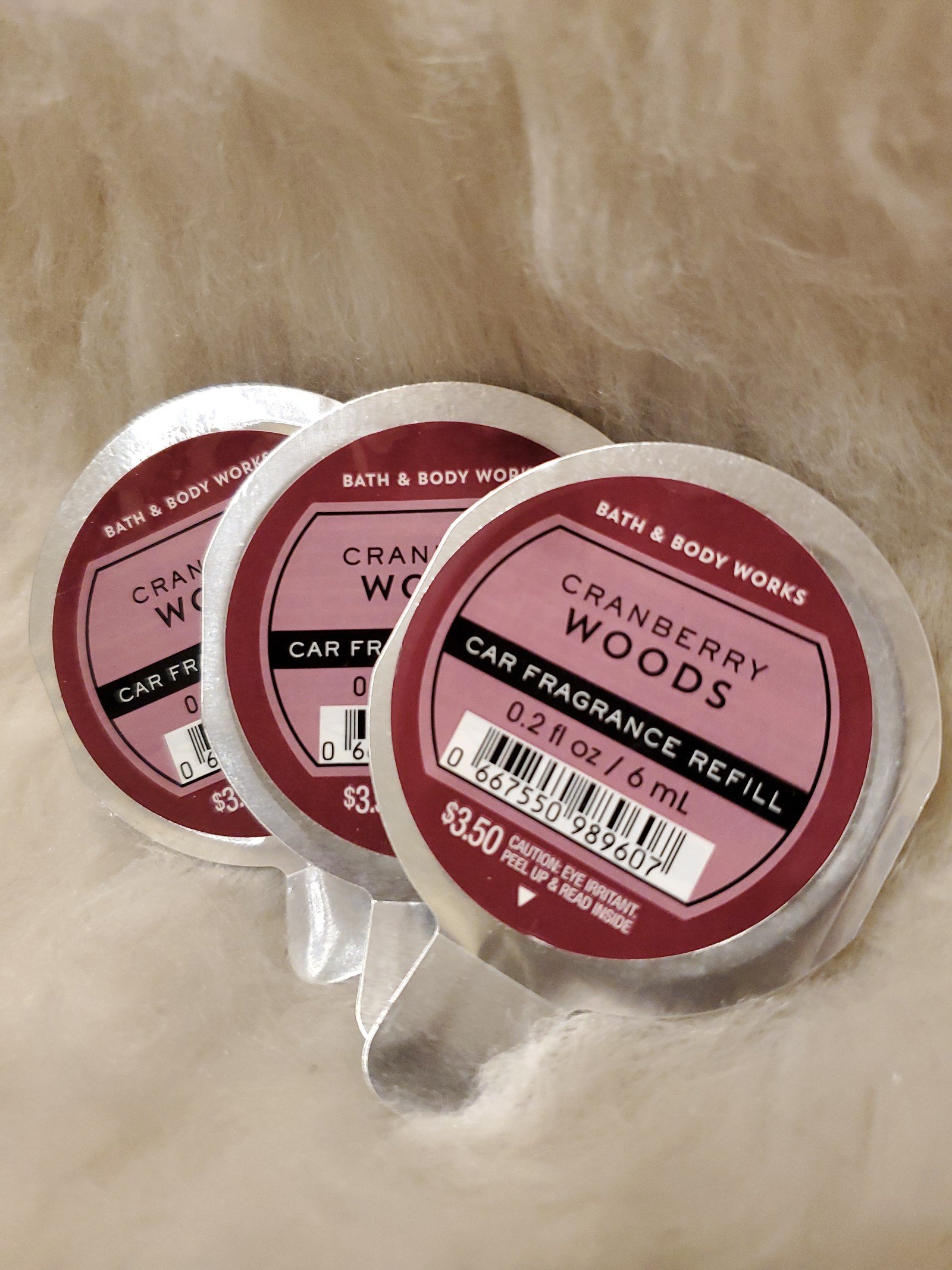 Cranberry Woods Car Fragrance Refills