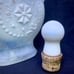 Antique Jim Beam Milk Glass Decanter