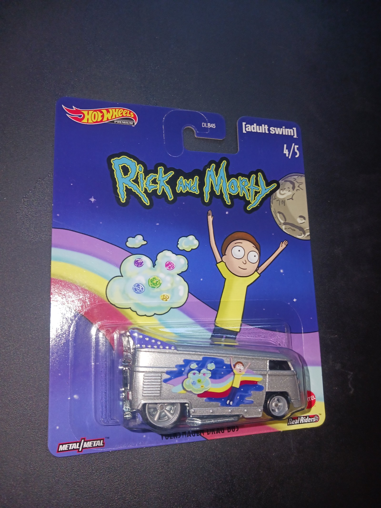 Hot Wheels Rick and Morty Yolkswagon Drag Bus