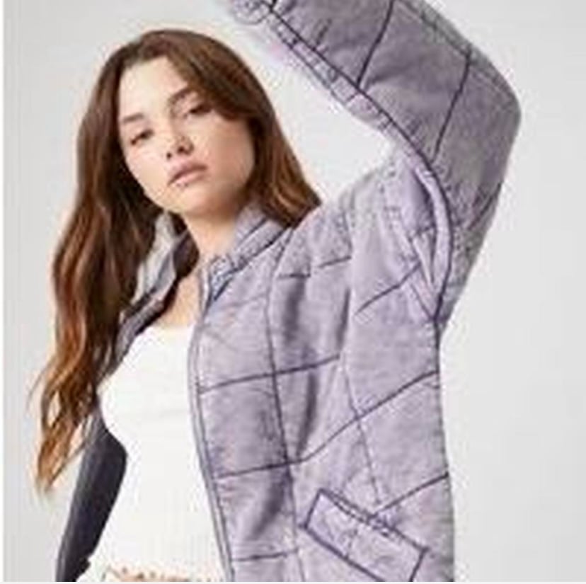 Quilted Zip Up Jacket