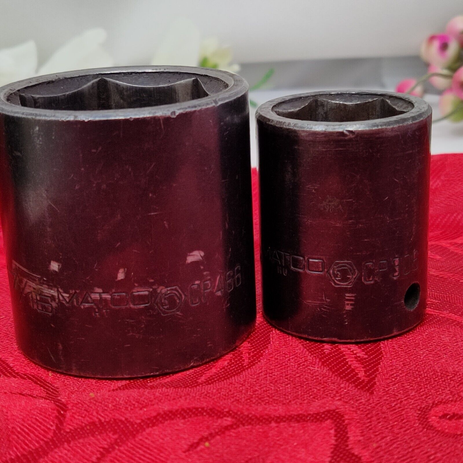 2X Matco CP466 1 7/16 N 15/16 CP306 6pt 1/2 Drive Impact Socket