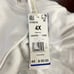 Adidas Hoodie Womens 4X Plus Size White Back Graphic Cropped Drop Shoulder NEW