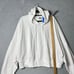 Adidas Hoodie Womens 4X Plus Size White Back Graphic Cropped Drop Shoulder NEW