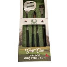 Golf Club 3 Piece BBQ Set