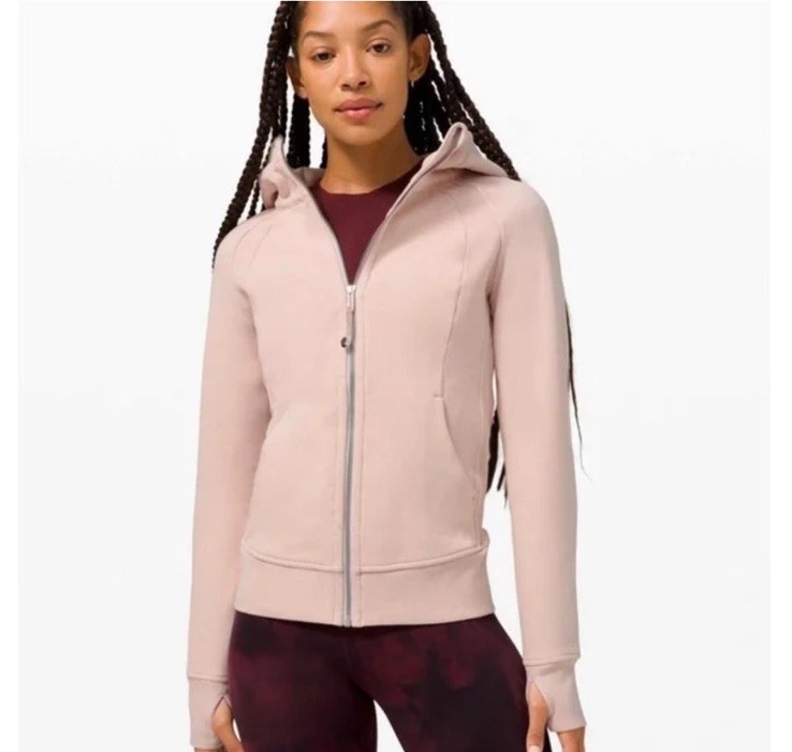 Lululemon Scuba full zip Hoodie Sz Sm Sandstone - Athletic Jacket Lululemon Sz 4