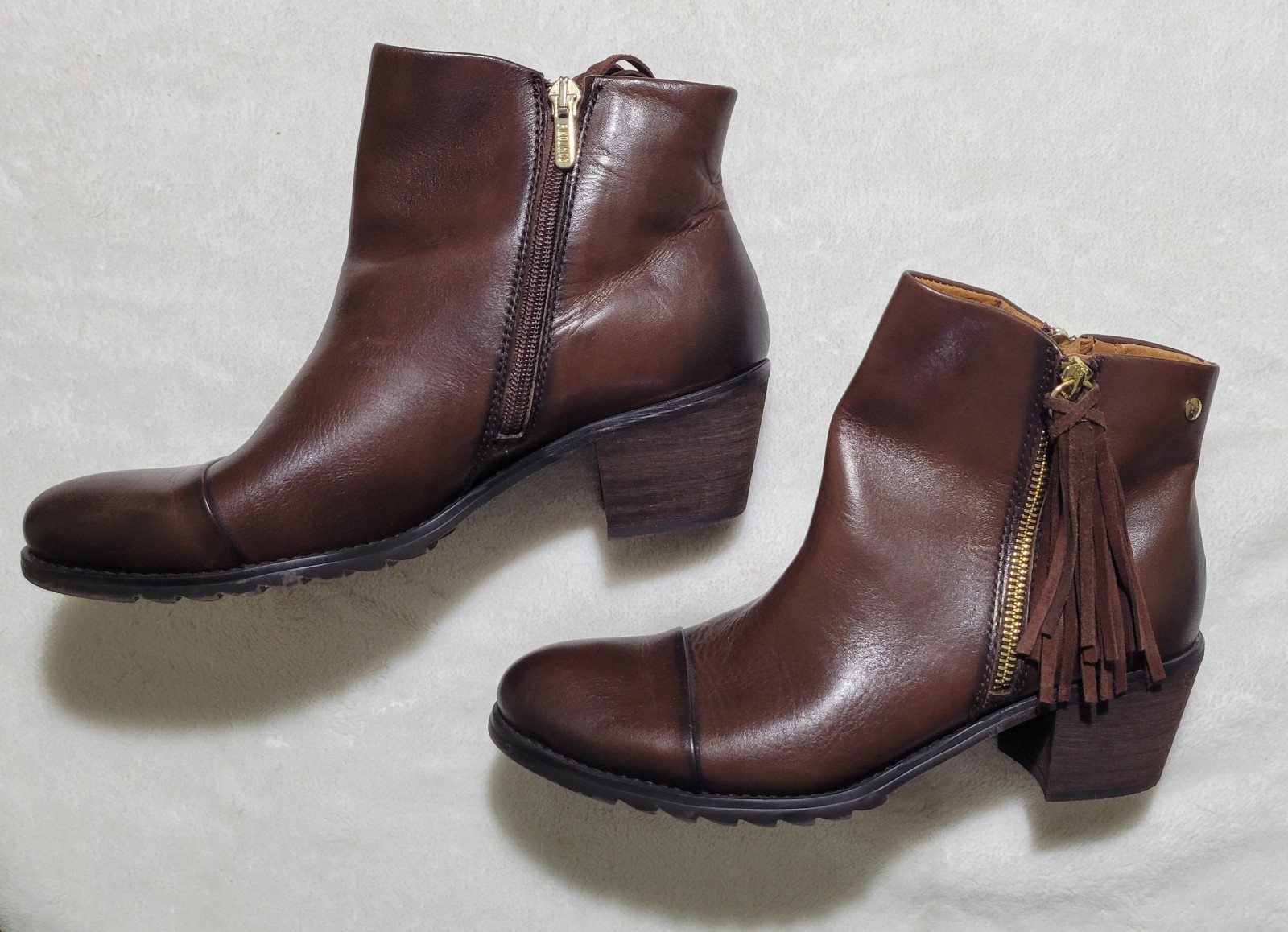 Pikolinos Andorra Tassel Ankle Boots