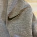 Denver Broncos Custom Nike Salute To Service Women’s Crop Sweatshirt Medium Gray