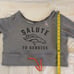 Denver Broncos Custom Nike Salute To Service Women’s Crop Sweatshirt Medium Gray