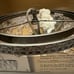 Vintage 2004 Acrylic Bead Pewter Hanging Ceiling Chandelier Light 2 Available