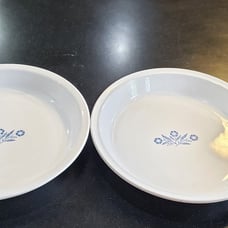 Set of (2) Vintage Corning Ware Baking Dishes P 309 + P 309 B made in canada