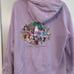 Disney’s 100 years of music and wonder zip up sweatshirt size medium